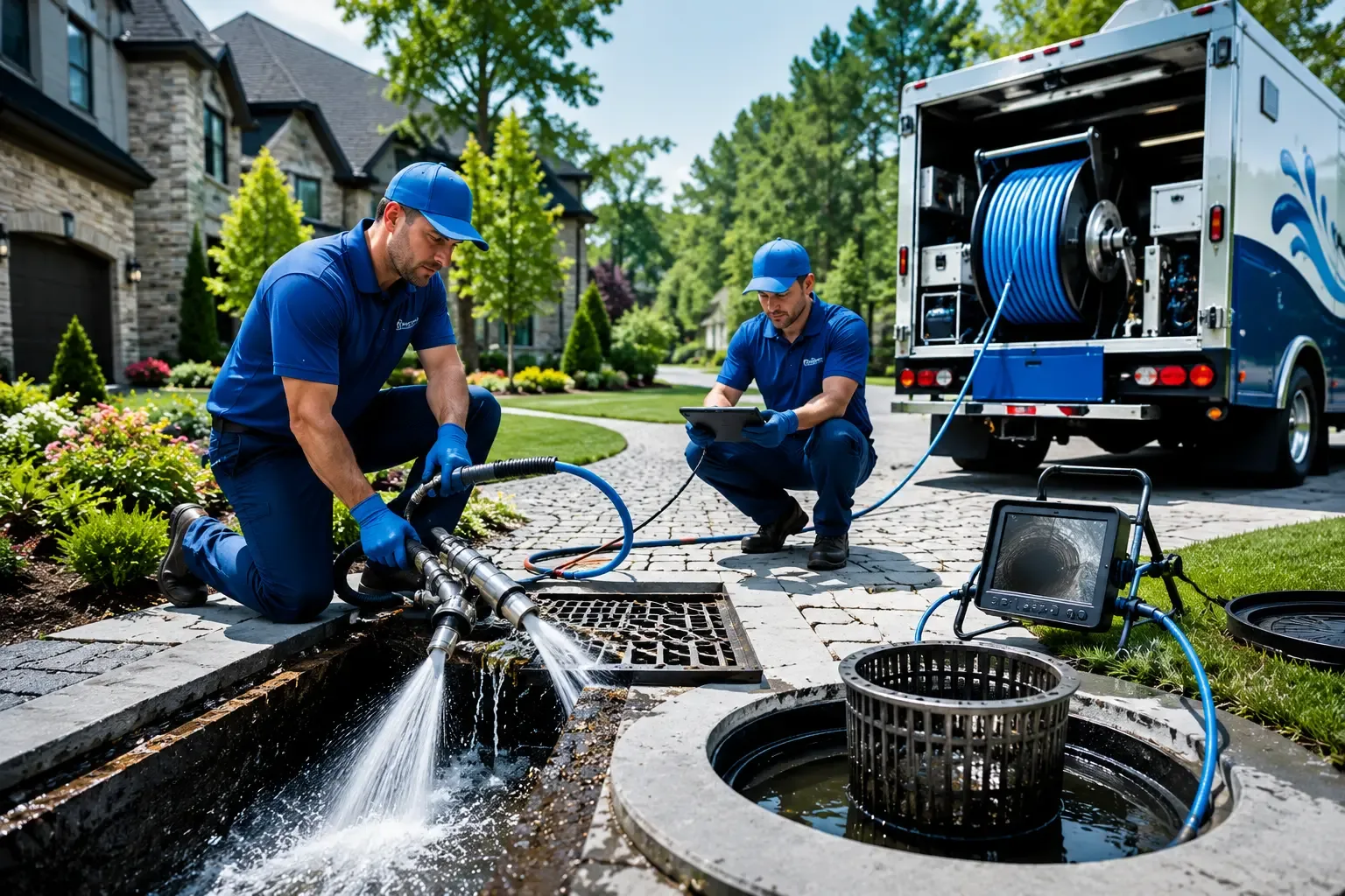 Local outdoor drain cleaning professionals in Hubbard, OH